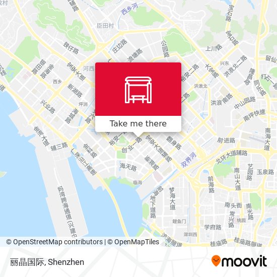 丽晶国际 map