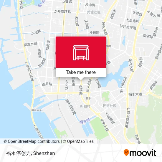 福永伟创力 map
