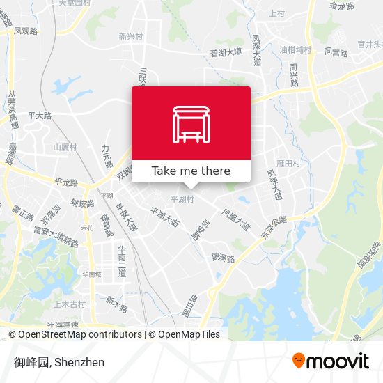 御峰园 map