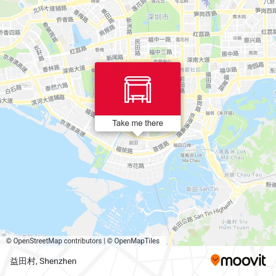 益田村 map