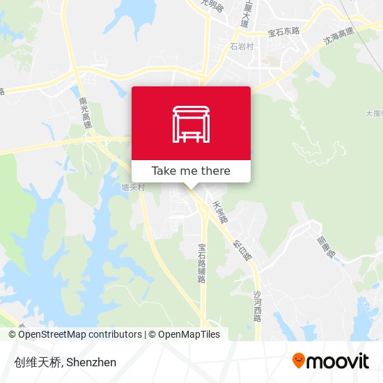 创维天桥 map