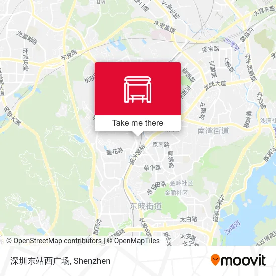 深圳东站西广场 map