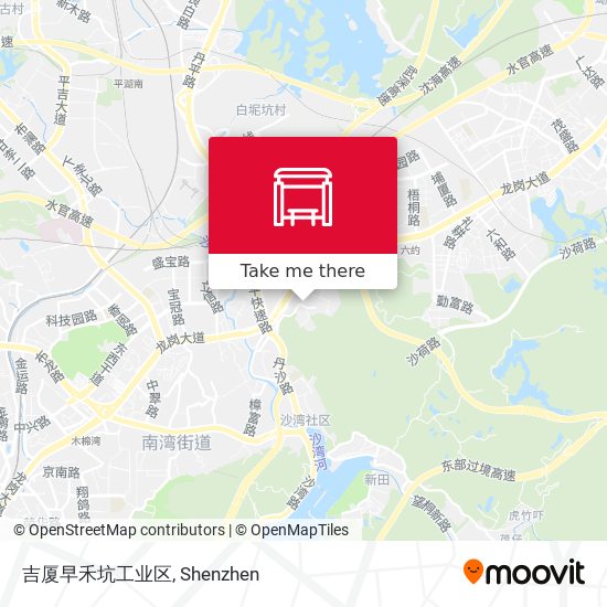 吉厦早禾坑工业区 map