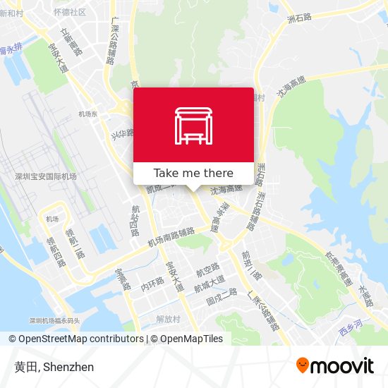 黄田 map