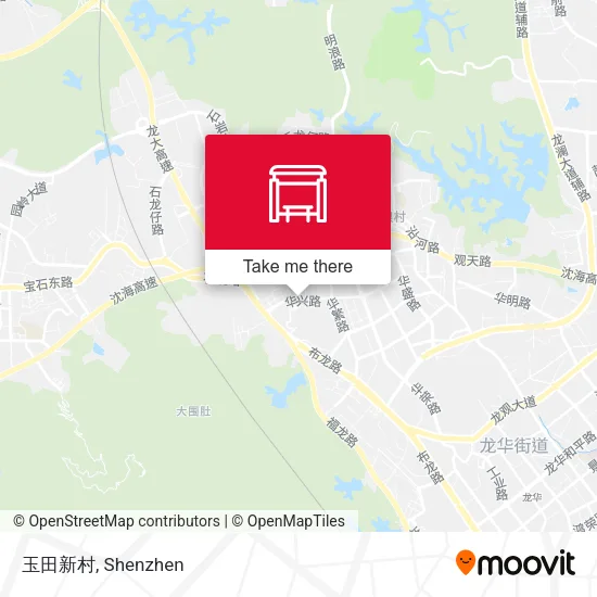 玉田新村 map