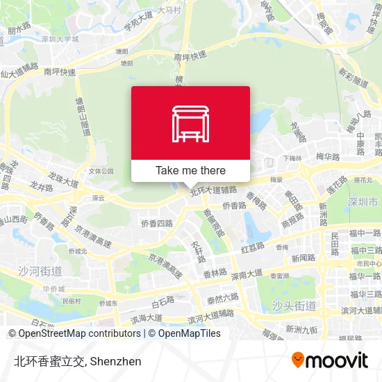 北环香蜜立交 map