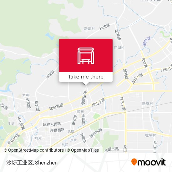沙坜工业区 map
