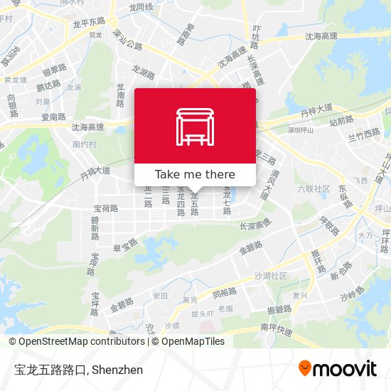 宝龙五路路口 map