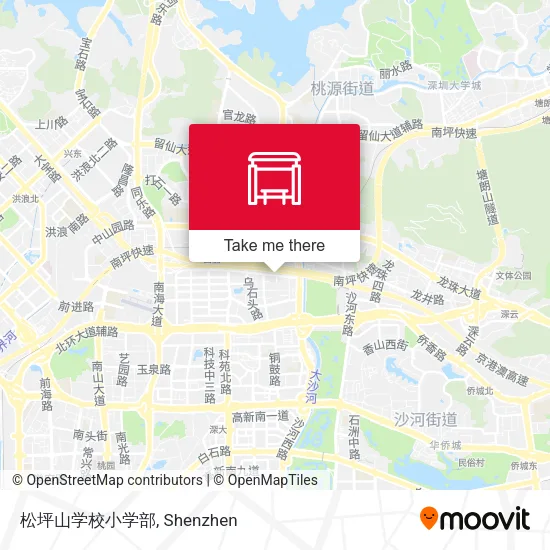 松坪山学校小学部 map