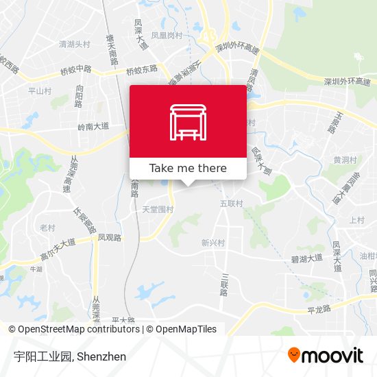 宇阳工业园 map