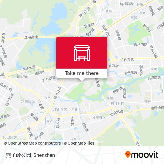 燕子岭公园 map
