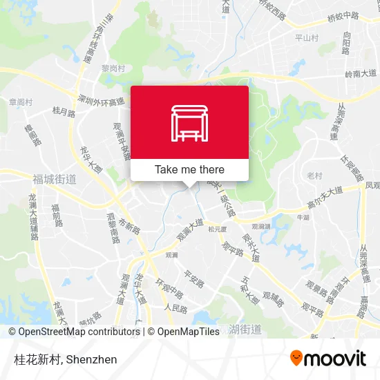 桂花新村 map