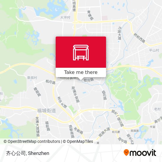 齐心公司 map