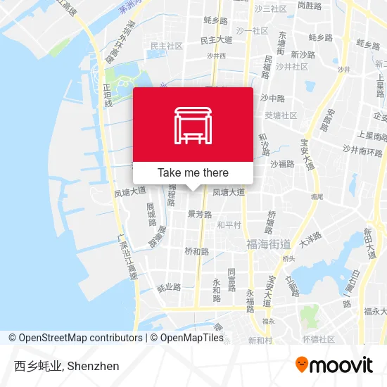西乡蚝业 map