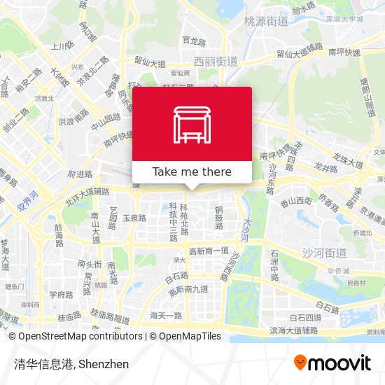 清华信息港 map