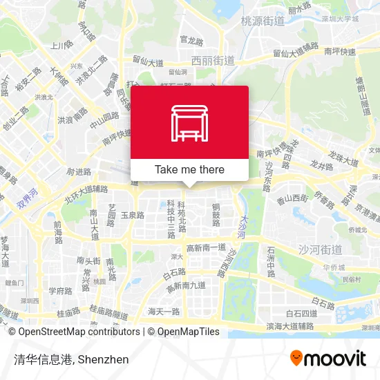 清华信息港 map