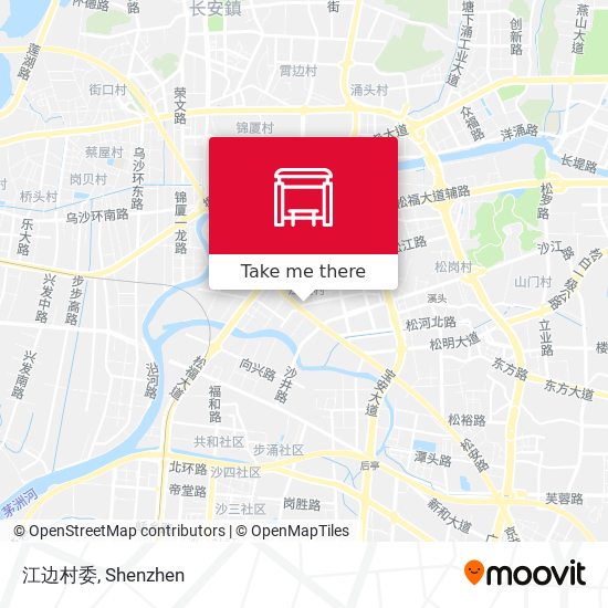 江边村委 map
