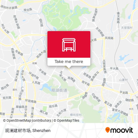 观澜建材市场 map