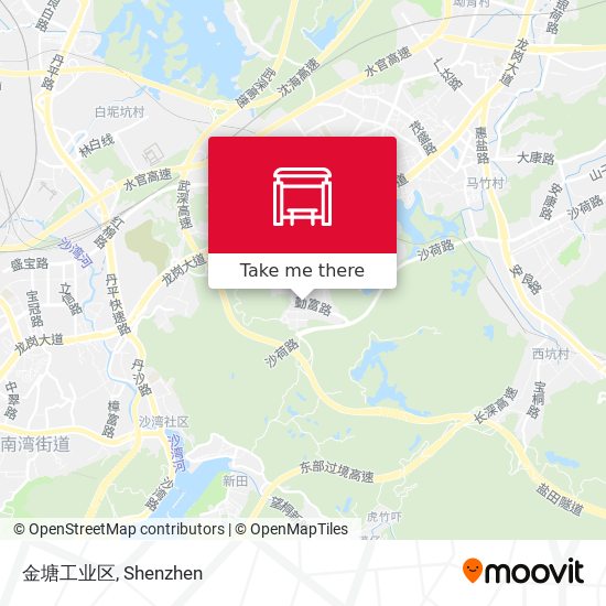 金塘工业区 map