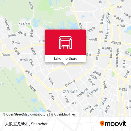 大浪宝龙新村 map