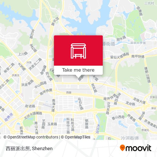 西丽派出所 map