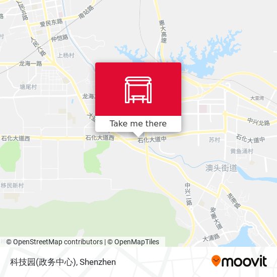 科技园(政务中心) map