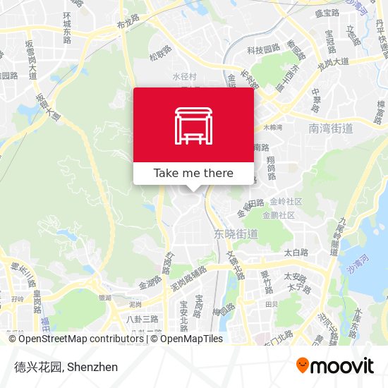 德兴花园 map