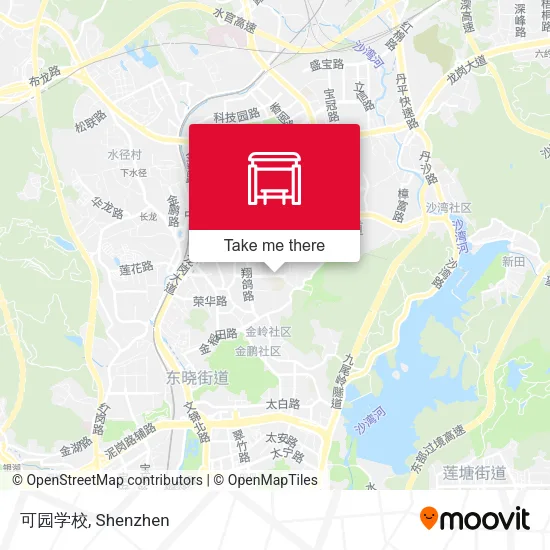 可园学校 map
