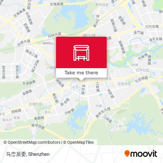 马峦居委 map