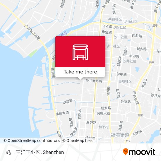 蚝一三洋工业区 map