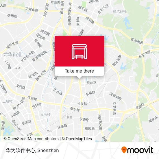 华为软件中心 map