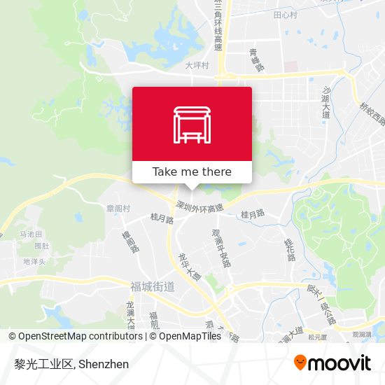 黎光工业区 map
