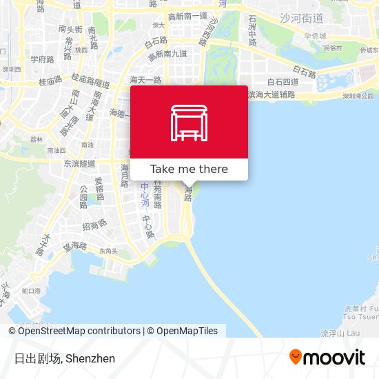 日出剧场 map