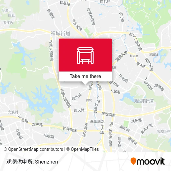 观澜供电所 map