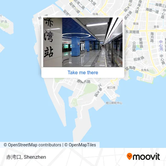 赤湾口 map