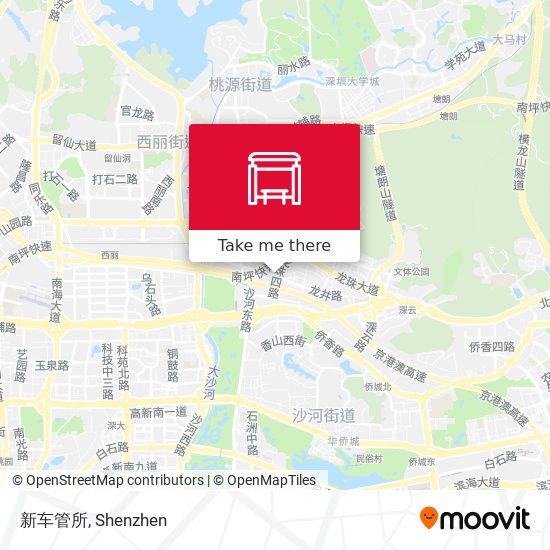 新车管所 map