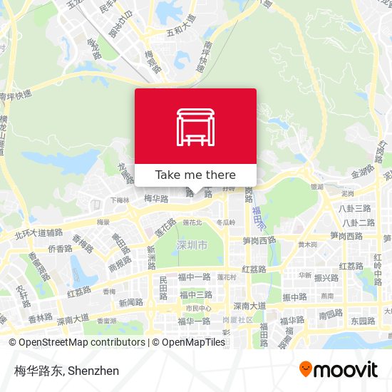 梅华路东 map