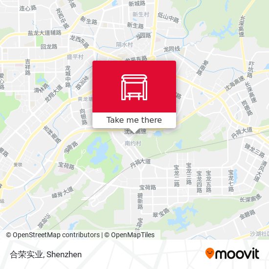 合荣实业 map
