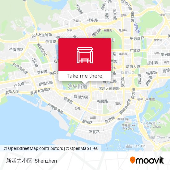 新活力小区 map