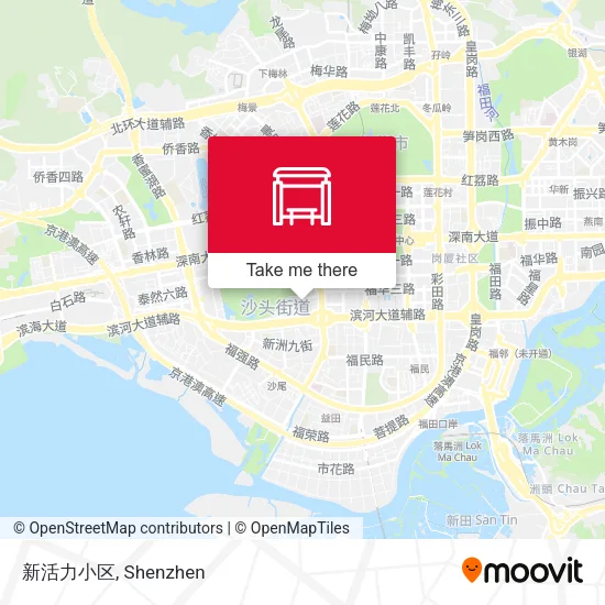 新活力小区 map