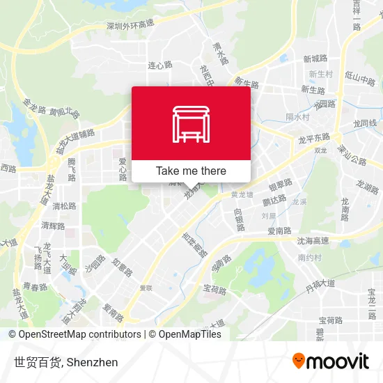 世贸百货 map