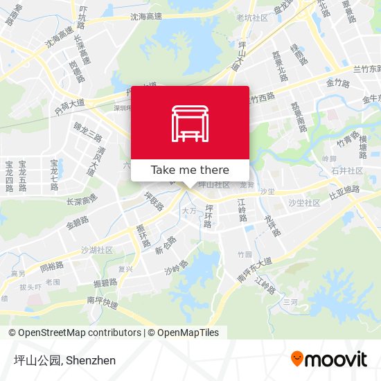 坪山公园 map