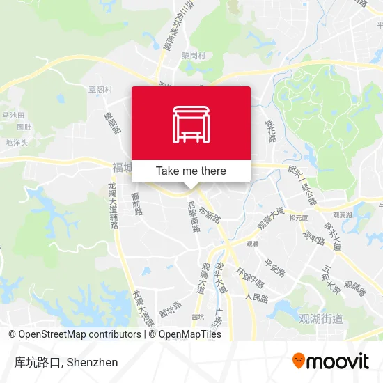 库坑路口 map