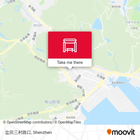 盐田三村路口 map