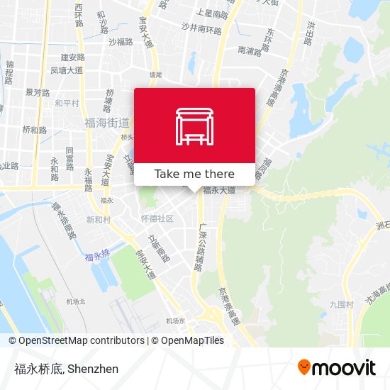 福永桥底 map