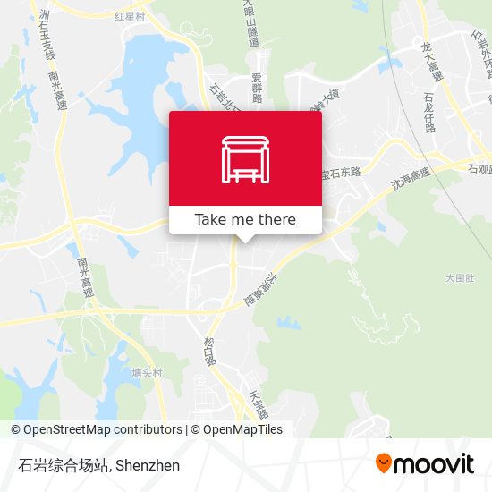 石岩综合场站 map