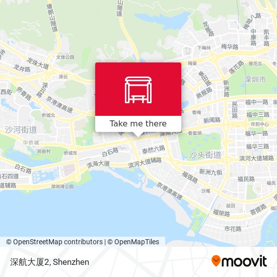 深航大厦2 map