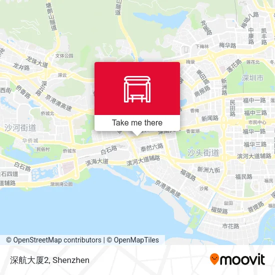 深航大厦2 map