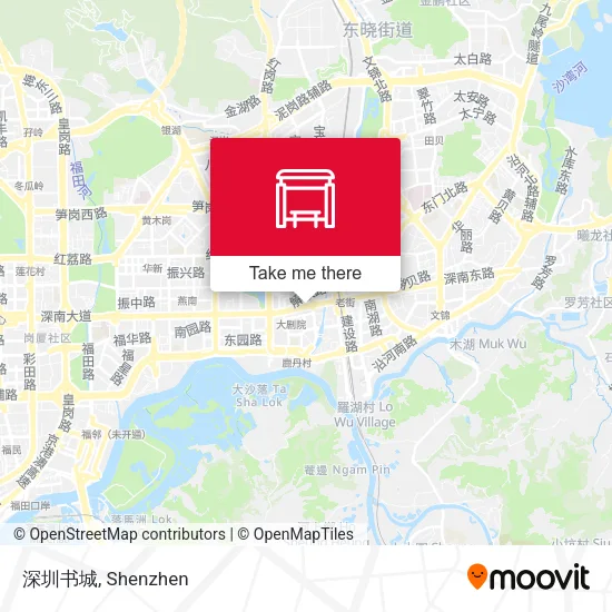 深圳书城 map
