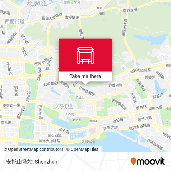 安托山场站 map